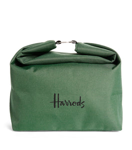 Harrods Fabric Black + Blum Lunch Bag..حقيبة غداء هارودز من القماش
