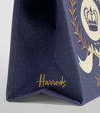 Small Navy Queen's Platinum Jubilee Shopper Bag