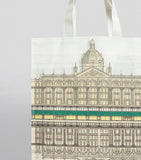 Harrods Architecture Medium Shopper Bag.. حقيبة تسوق متوسطة الحجم بنقشة الهندسة المعمارية لهارودز