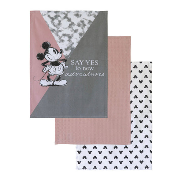 Mickey Mouse Tea Towels (Pack of 3)..مناشف شاي ميكي ماوس