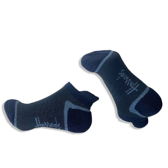 Harrods Sport Socks Navy