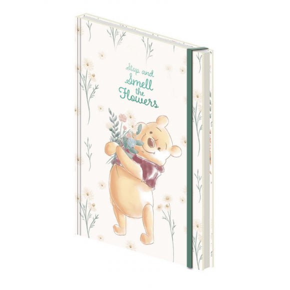 A5 Winnie the Pooh Lined Notebook...دفتر ملاحظات مسطر ويني الدب