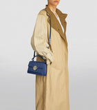 Harrods Brent Blue Grab Cross Body Bag...حقيبة كروس هارودز برنت زرقاء