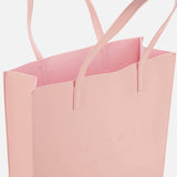 Ted Baker Women's Soocon Crosshatch Large Icon Bag - Pink...حقيبة تيد بيكر النسائية بالحجم الكبير وردية اللون