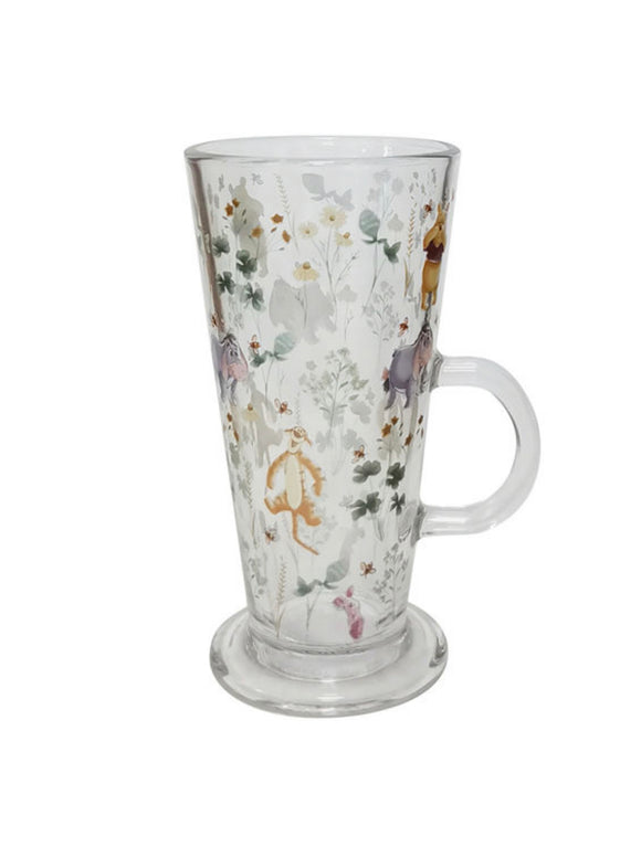 Winnie the Pooh Glass Cup with Handle..كوب زجاجي على شكل دب بمقبض