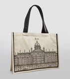 Large Hand Drawn Shopper Tote Bag