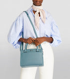 St James Blue Small Grab Bag...حقيبة سانت جيمس الزرقاء الصغيرة