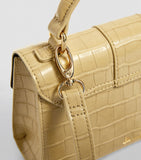 Harrods Brent Olive Grab Cross Body Bag..حقيبة كروس