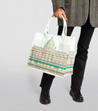 Large Architectural Building Shopper Tote Bag