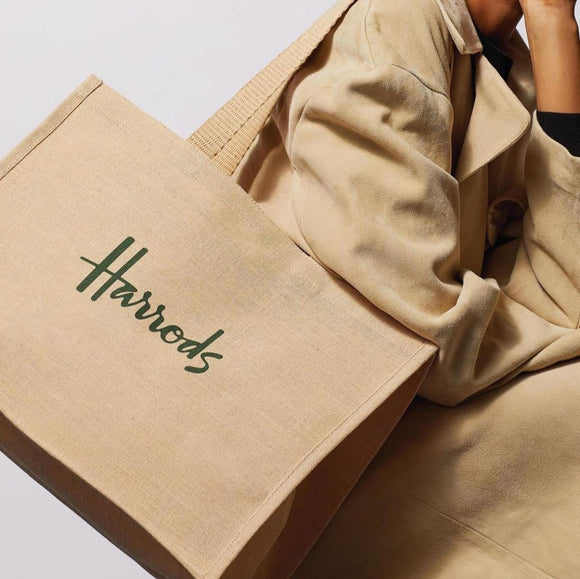 Harrods Jute Bag