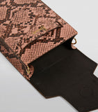 Nano Mini Snake Print Phone Bag