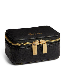Harrods Oxford Mini Bag Jewelry Travel Pouch...حقيبة سفر صغيرة للمجوهرات من هارودز أكسفورد