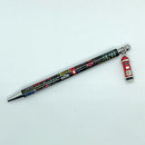 Harrods Post Box Graffiti Charm Pen قلم بتصميم صندوق البريد