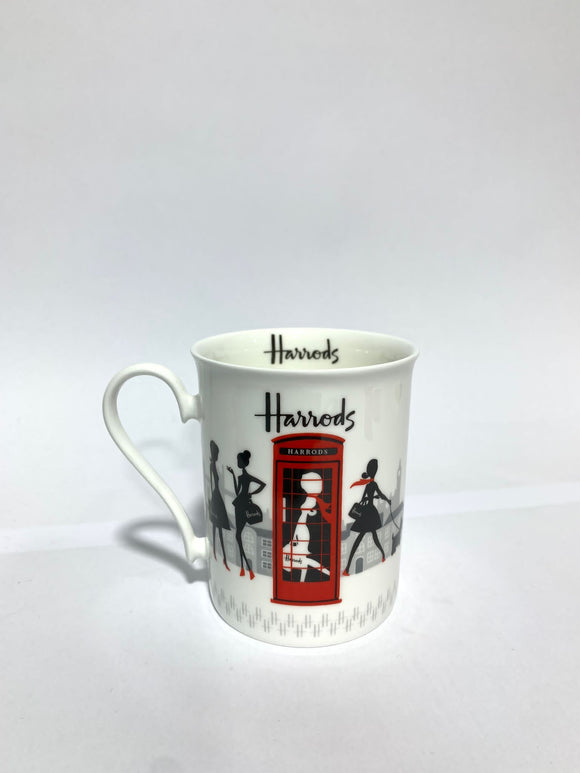 Harrods New Lady Bute Silhouette Mug...كوب هارودز الجديد بتصميم صورة ظلية للسيدة