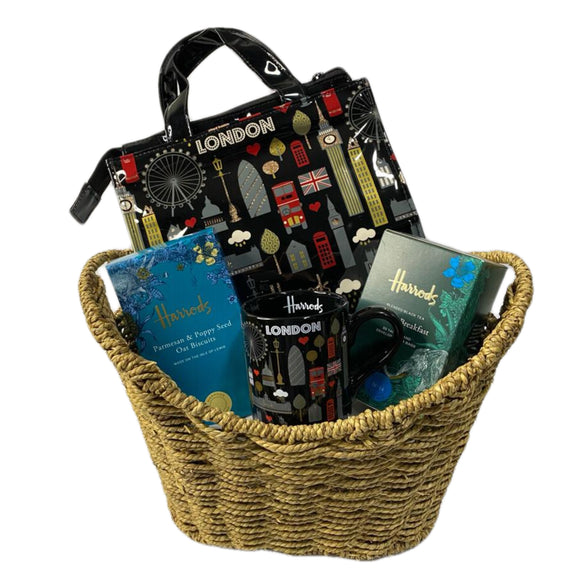 London Glitter Tea and Biscuit Basket