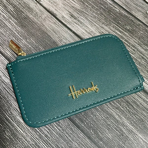 Harrods Hackney Green Cardholder..حامل بطاقة هارودز  الخضراء