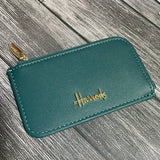 Harrods Hackney Green Cardholder..حامل بطاقة هارودز  الخضراء