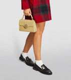 Harrods Brent Olive Grab Cross Body Bag..حقيبة كروس