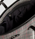 Southbank Grey Check Tote Bag...حقيبة منقوشة باللون الرمادي